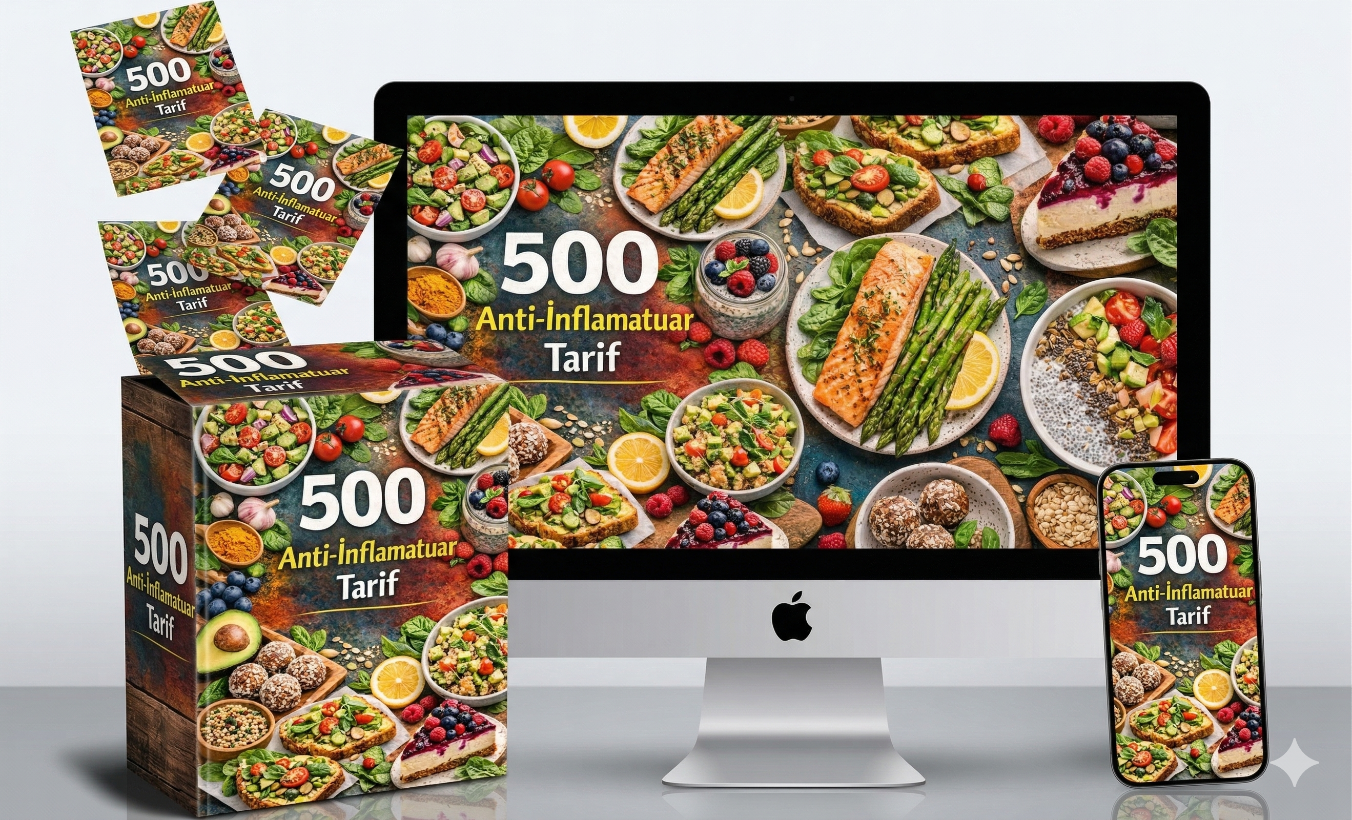 500'den Fazla Anti-İnflamatuar Tarif